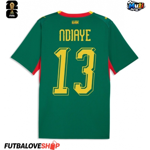 Dres Senegal Iliman Ndiaye #13 Preč MS 2026 Krátky Rukáv